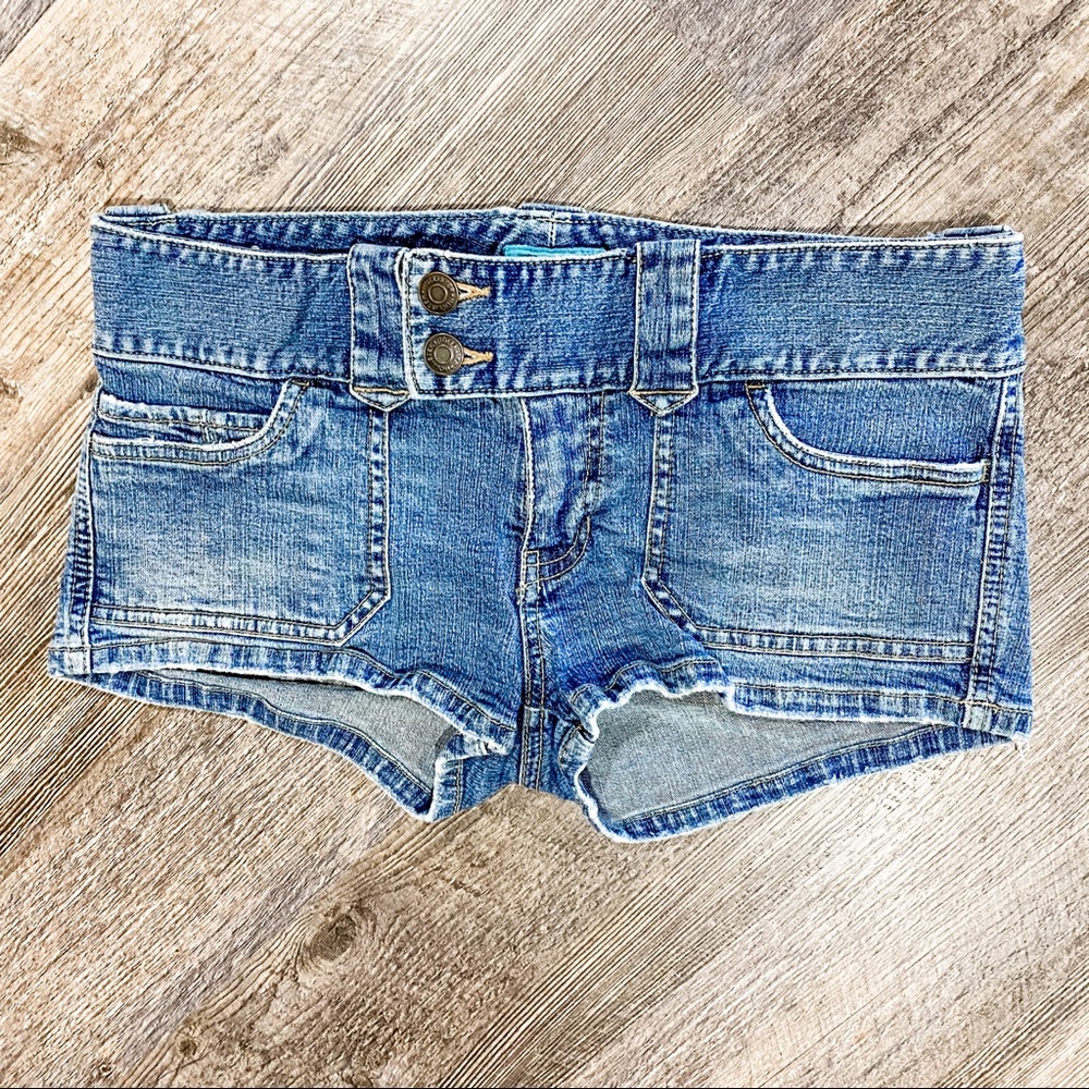 Hollister jean shorts